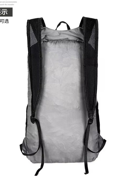 2025 New Outdoor Ultra-Light Travel Backpack Portable Folding Design Waterproof Skin Storage for Hiking Leisure Climbing Bag