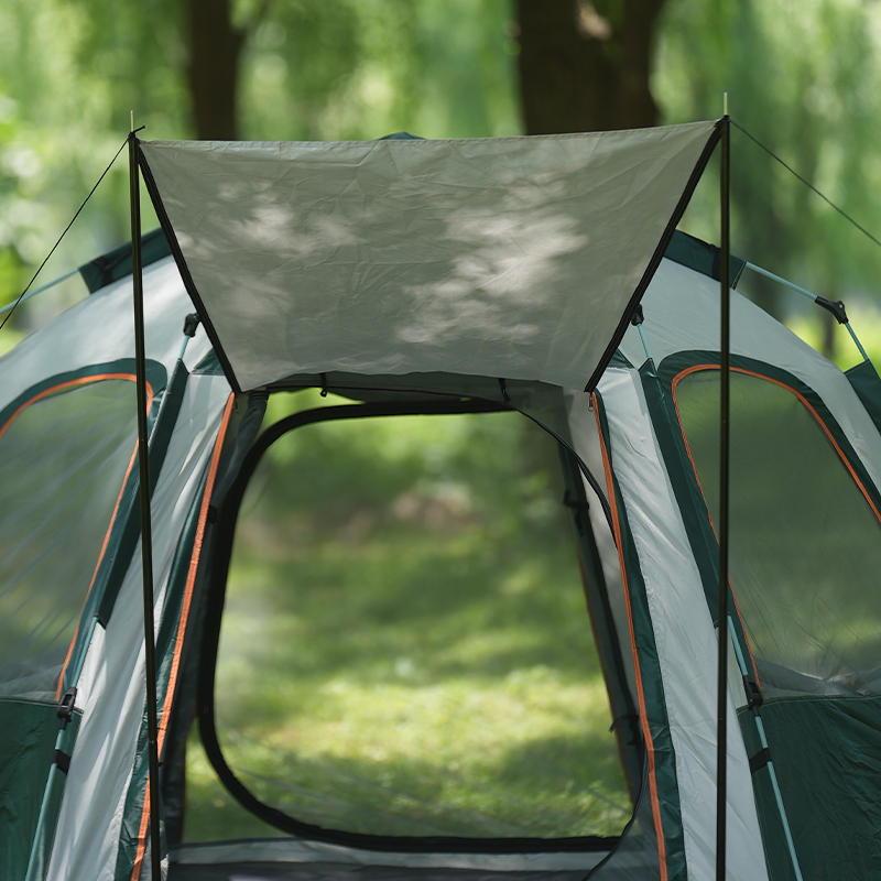 All-Season Camping Tent Premium Waterproof UV-Resistant Spacious Family Outdoor Shelter